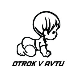 Otrok v avtu