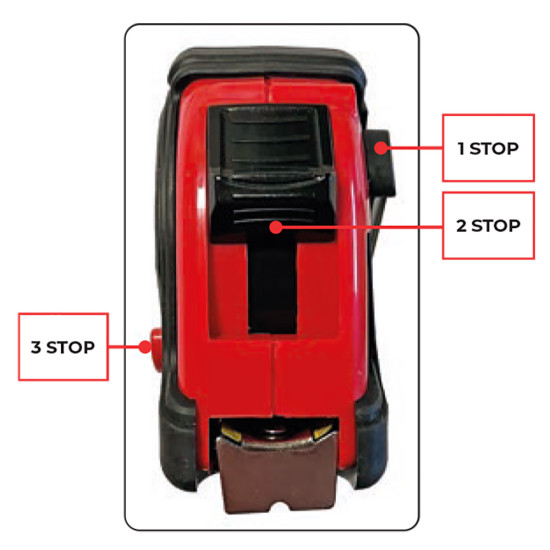 3 stop NH tračni meter 3M