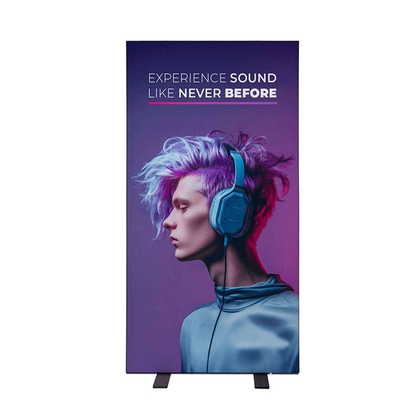 Brightbox dvojni 100 x 200 cm Black